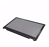 Display LCD touch screen in vetro digitalizzatore assemblaggio + telaio, compatibile con Toshiba, Satellite Radius P55W-B5224 P55W-B5318 P55W-B5220 P55W-B5112 immagine