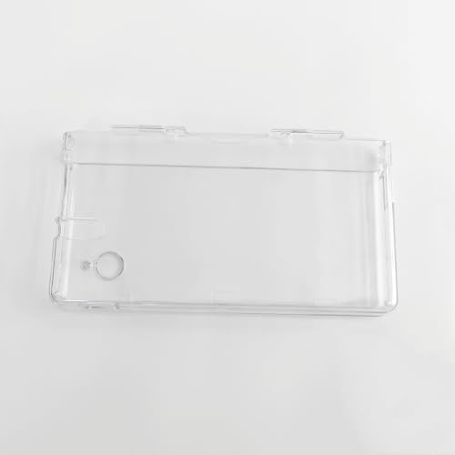 Image of Hzxkqmil Clear Protective Case + 4 Stylus Pen for Nintendo DSi NDSi Console | Transparent Crystal Case Hard Shell Protective Cover Game Accessories Replacement Parts for NDSi Console