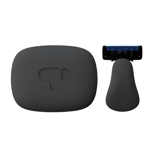 トラベルサイズカミソリ、ミニカミソリ - 手動シェービングカミソリ、カミソリカートリッジ 2 個、5 層カッター付き - ポケットサイズ、洗えるメンズトラベルシェーバー、敏感肌用ミニポータブルシェーバー