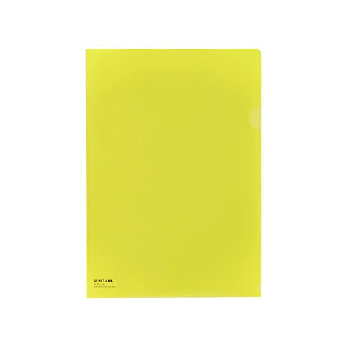 リヒトラブ クリアホルダー 50枚入 A4 黄 F78-5_50
