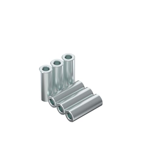 �A���~�X�y�[�T�[ - OD-1/5.1 cm-ID-1/4 - �˂��Ȃ����E���h�X�^���h�I�t�u�b�V���O�A�������^���X�y�[�T�[�A�v���[���d�グ�A�ϋv���̂���T-6061�A���~�j�E���A1/4�C���`�܂���M6�l�W/�{���g�p�A����1-7/16�C���`(12�p�b�N)