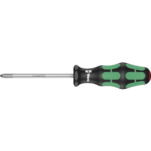Wera 350 PH1 x 12in Kraftform Plus Phillips screwdriver, PH1 x 12 in.