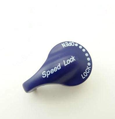 Ambertown Front Fork Speed Lock Cap Cover for SR SUNTOUR XCT Bike Bicycle Fork Parts Cycling SR Soutour Front Fork Replacement (Blue)