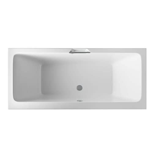 Aldan DE TG 1700 x 750 bañera rectangular encastrable acrílica de diseño moderno 2