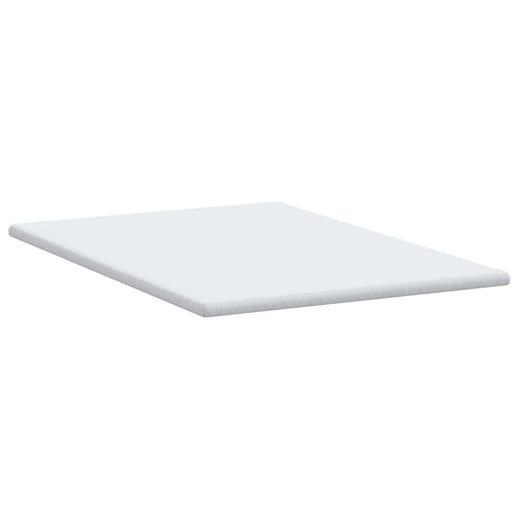 Nakładka na materac, biała, 160 x 200 cm, żakardowa tkanina z rdzeniem z pianki PU, oddychająca i nadająca się do prania, do sypialni, łóżka dla gości i łóżeczka dziecięcego, odciążająca i higieniczna