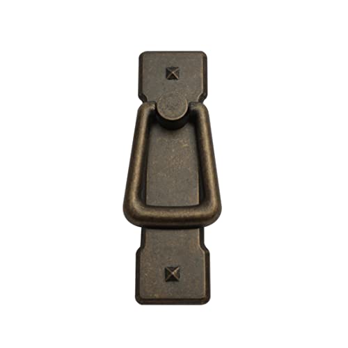 HARMAC HOUSE Vintage Drop Handles 2 Pack Antique Bronze Door Ring Pull Handles Kitchen Cabinet Cupboard Chest of Drawer Vintage Bronze Drop Ring Pull Handles (2) - Image 4