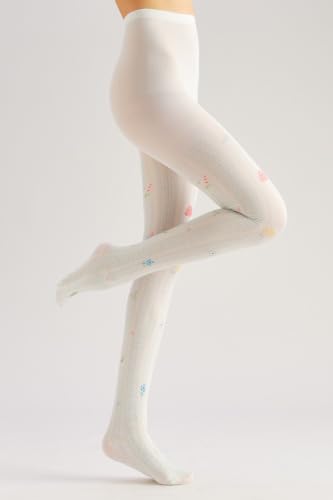 Image of Sahabowi Women Tights, Sheer High Waist Pantyhose, Vintage Control Top Stockings
