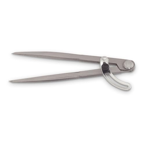 KS TOOLS 300.0416 Pointu Compas avec Stellbogen, 200 mm Couleur