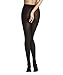 FALKE Women's Softmerino Tights, Thick Warm Breathable, Merino Wool Cotton, Trendy Casual or Dress Stockings, Black (Black 3009), M-L, 1 Pair