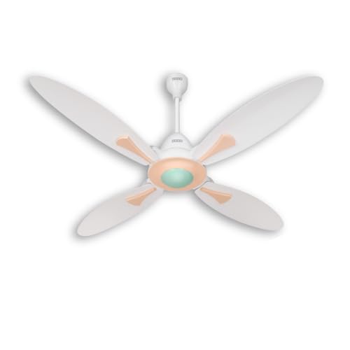USHA New Bloom Series Dahlia (Inspired by Dahlia) 4-Blade BLDC Ceiling Fan with Bi-Directional...