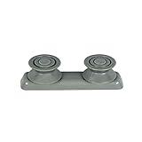 ORIGINAL Gorenje 244489 Korbrolle Rolle Rad Geschirrkorb Korbrollenhalter komplett mit 2 Korbrollen Spülmaschine Geschirrspüler