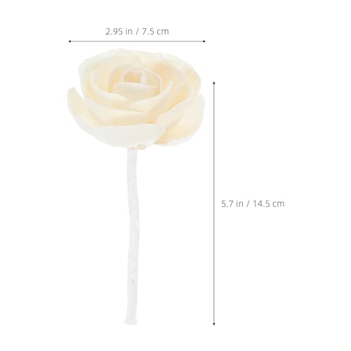 Diffuseur de parfum décoratif fleur artificielle pour bureau et salon zen