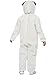 Smiffys-21788S Disfraz de Oveja y con Mono con Capucha, Color Blanco y...