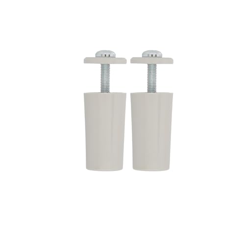 Amig - Pack De 2 Topes Para Persianas Enrrollables De Plástico Blanco - Amortiguador Con Tornillo M5 Antióxido Y Arandela Exterior - Resistente A La Intemperie - Longitud: 40 Mm Amig - Pack De 2 Topes Para Persianas Enrrollables De Plástico Blanco - Amortiguador Con Tornillo M5 Antióxido Y Arandela Exterior - Resistente A La Intemperie - Longitud: 40 Mm
