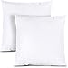 Utopia Bedding Relleno de Cojín (2 Unidades), 55 x 55 cm, Cojines para Sofá o Cama, Insertos de Almohadas Interiores (Blanco)