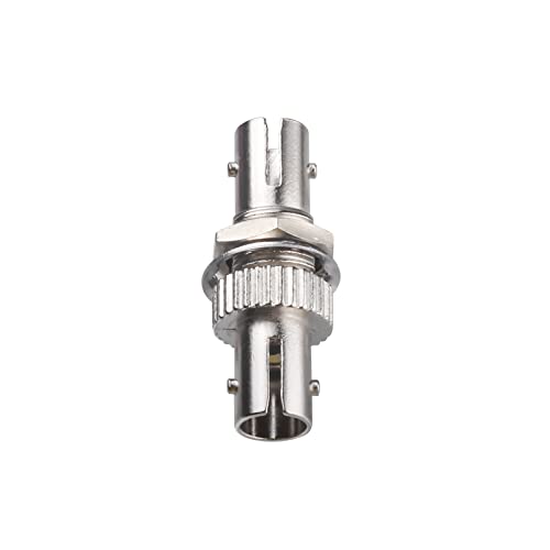 Coupleur fibre optique ST traversant simplex monomode multimode haute précision jaune x20 - 4