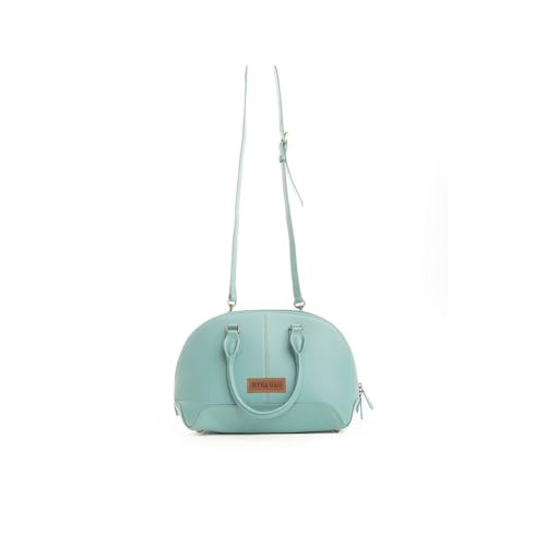Myra Bag Shoulder Handbag for Women - Western Leather Bag Teal3