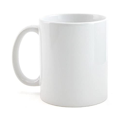 Caneca de Cerâmica Branca Resinada para Sublimação (classe Aaa)