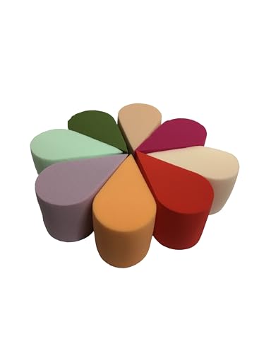 Image of Sedell Paris Rangoli Sponge Powder Puff Pack of 9