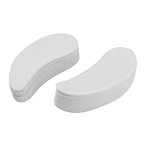 Generic Papel de Máscara de Ojos de Algodón Ultrafino Desechable de 160 Uds para la Eliminación de Ojeras DIY, Hoja de Máscara de Ojos Amigable con la Piel para Uso Doméstico