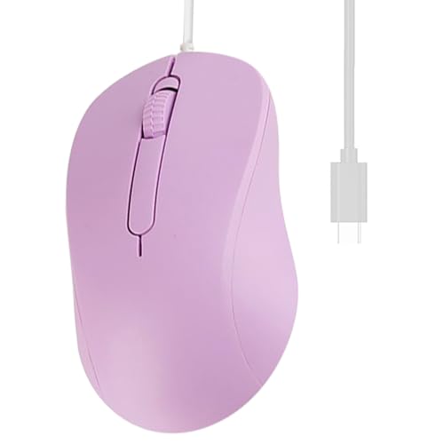 Souris filaire ergonomique et silencieuse pour ordinateur portable et bureau à domicile