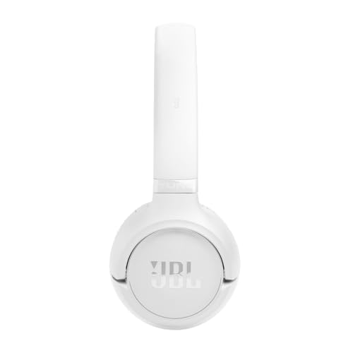 JBL Tune 530 BT draadloze on-ear-koptelefoon, wit - Met JBL Pure Bass Sound, Bluetooth 6.0, opvouwbaar ontwerp, 76 uur batterijduur, Google Fast Pair, en Microsoft Swift Pair - Afbeelding 4