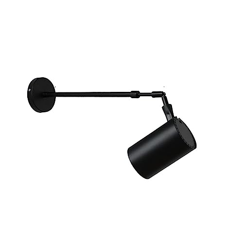 Foco de pared LED ajustable para iluminar zonas oscuras y cuadros en salas modernas