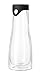 LEONARDO HOME Primo Wasserkaraffe doppelwandig, 1 l, Höhe 28 cm, handgefertigtes Klarglas, 054123