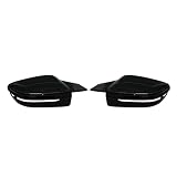 2 sztuki pokrowców na lusterko wsteczne, kompatybilne z BMW serii 1 F20, F21/2, F22, F23, F87/3, F30, F31, F34/4, F32, F33, F36/i3, I01/X1, E84, obudowa lusterka bocznego, lewe i prawe (dla G20)
