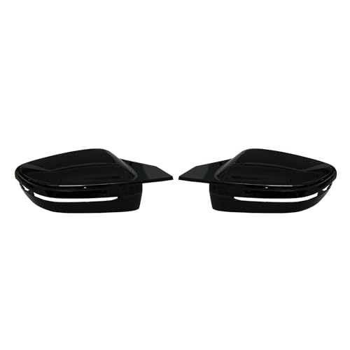 Hengjiayao Spiegelkappen, 1 Paar Auto Rückspiegel Kappe Tür Rückspiegel Abdeckung für BMW 3er G20 G21/4er G22 G23 G26/5er G30 G31/7er G11 G12 /8er G14 G15 G16 Nur Modell mit linkem Ruder