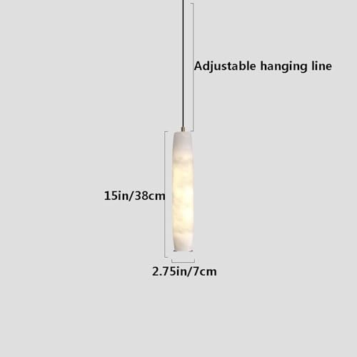 Lampe suspendue cylindrique moderne pour éclairage ciblé