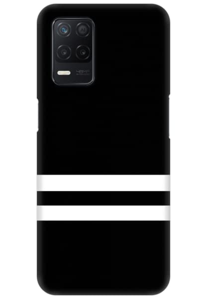 COBERTA Printed Back Cover for Realme 8s 5G Back Cover Case - MulticolorSimple white stripes on black (B0B4VXJXZT) Amazon Price History, Amazon Price Tracker