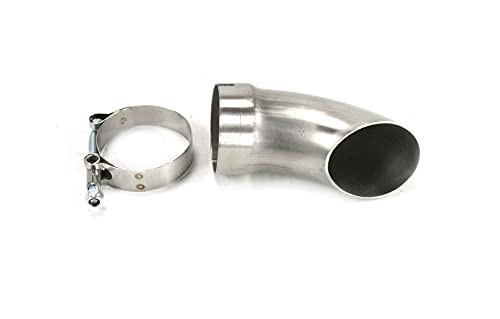 Image of Doug's Headers (DEC225ATD) 2-1 /4 inch Stainless Steel Electric Cut-Out Turn Down