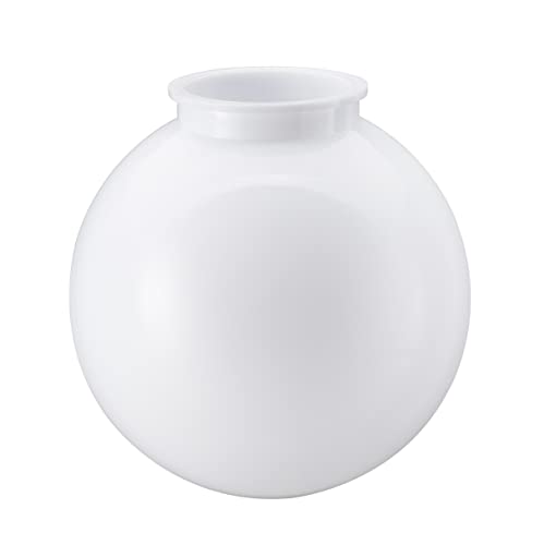 Aspen Creative 28002-41, 8" White Acrylic Replacement Lamp Post Globe with 3-3/4" Threaded Neck by Aspen Creative - Image 5