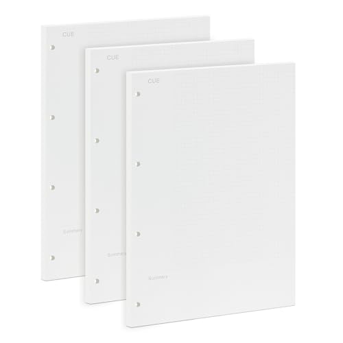 Feuille de recharge classeur A4 Cornell 135 feuilles 100g papier perforé 290x210mm