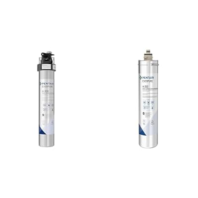 Pentair Everpure H-300 Drinking Water System with Filter Head, EV927076, and Quick-Change Replacement Filter Cartridge, EV927072, 300 Gallon Capacity