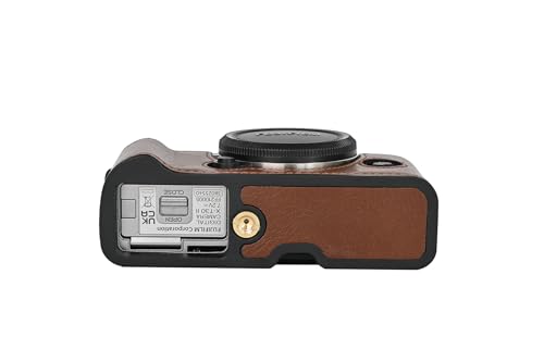 Funda Semicorporal de Cuero PU para Cámara Fujifilm XT30 miniatura 4