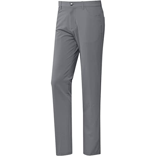 adidas Golf Men's Go-To 5-Pocket Primegreen Golf Pant, Gray, 4034