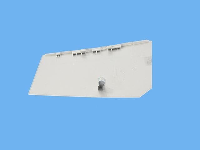 Mopar Fuel Filler Door - White, Polyester, Plastic, Metal