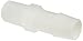 Eldon James A4B-8NK Natural Kynar British Standard Pipe Thread Tapered Barbed Adapter, 1/2" Hose Barb, 1/4-19 BSP Thread (Pack of 10)