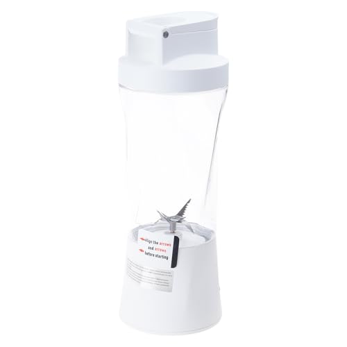 Uitndvyte Batidora de zumo de 700 ml, portátil, recargable, USB, con motor de alta velocidad, vaso agitador para batidos de proteínas y zumos, batidora recargable por USB