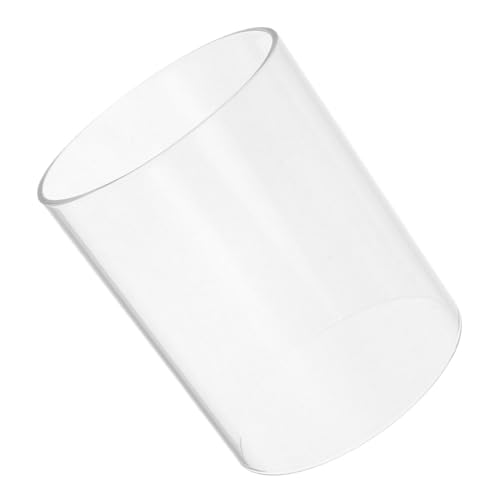 TOYANDONA Transparenter Glas Kerzenschirm aus Borosilikat...