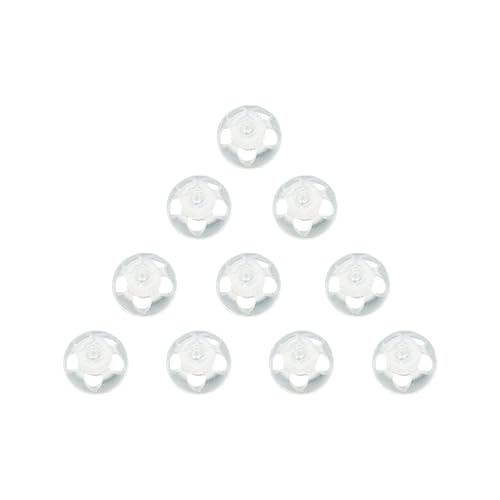 Hearing Aid Domes, Click Open Dome for Hearing Aids,6Pcs Hearing Aid Domes Compatible with Signia Hearing Aid (8mm)