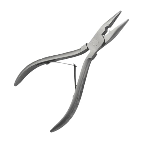 Alicates de acero inoxidable para extensiones de cabello de larga duración