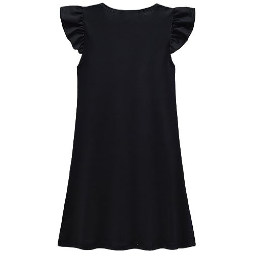 Little Girls Nightgowns Cartoon Print Casual Dress Girl Pajamas2