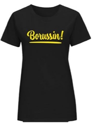 Borussia Dortmund Damen T-Shirt - Borussin - schwarz Shirt BVB 09 Größe 3XL Borussia Dortmund Damen T-Shirt - Borussin - schwarz Shirt BVB 09 Größe 3XL