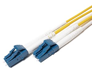 FCD - 20M OS2 LC LC Fiber Optic Cables - 2 Pack | Duplex 9/125 LC to LC Singlemode Jumper Cord 20 Meter 65.61ft | Pack Options 2, 4, 6, 10, 12, 24 | Optic-Cord lc-lc