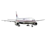 Single Plane Scale 1:400 for Malaysia Airlines Boeing B777-200ER Model Aircraft Single Diecast Model Aircraft Collection Alloy Metal Model