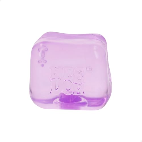 ColorBaby Nee-Doh Nice Cube Cubo antiestrés niños, 6 cm, 3 Colores Surtidos, No tóxico, Regalos de comunión niño, Juguetes pequeños, Detalles cumpleaños, Pelotas rehabilitación Mano, +3 años (39654)