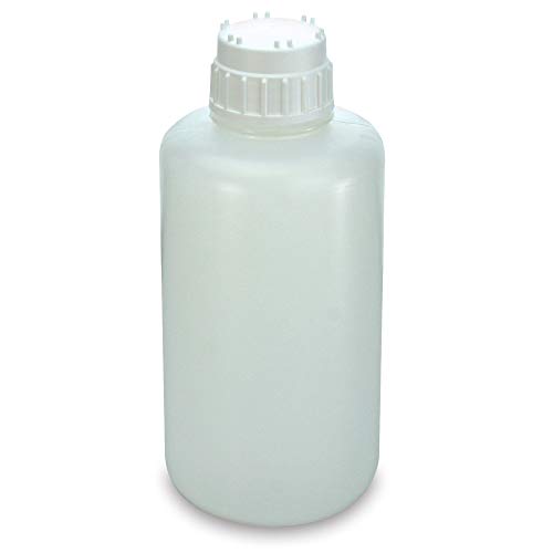 Heavy Duty Vacuum Bottle, PP w/White PP 53mm Screw Cap, 2 L 2/pk